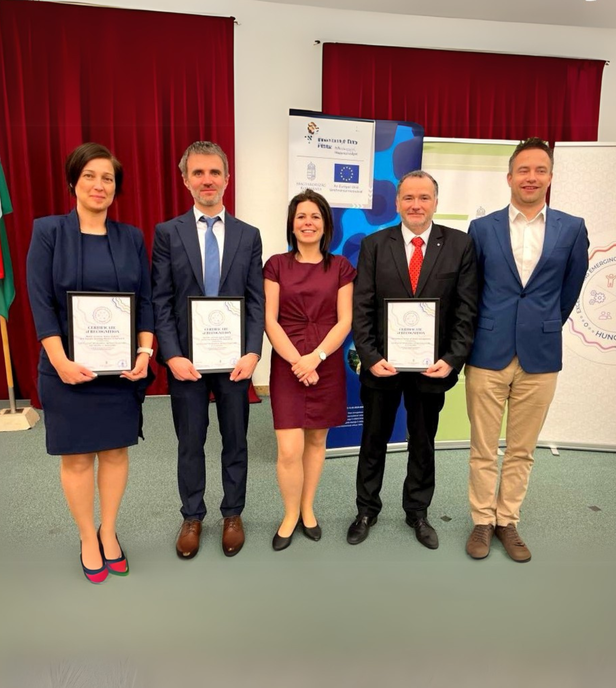 Recognition of the University of Pannonia’s Research Infrastructures at the NKFI Office’s Official Ceremony